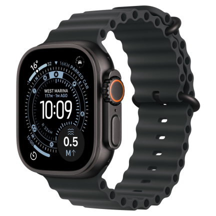 Apple Watch Ultra 3 (2025) 49mm Black Titanium Case / Black Ocean Band