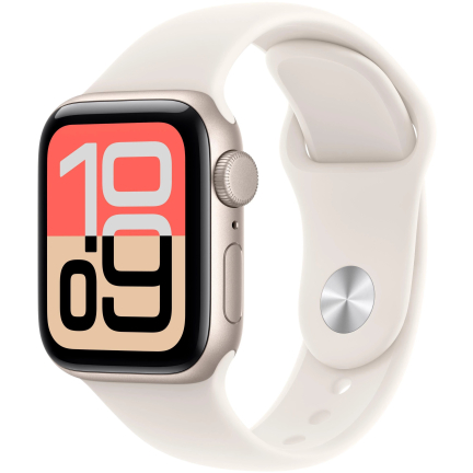 Apple Watch SE 3 40mm Starlight Aluminum Case / Starlight Sport Band