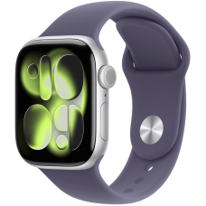 Apple Watch 11 42mm Silver Aluminum Case / Purple Fog Sport Band