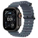 Apple Watch Ultra 3 (2025) 49mm Black Titanium Case / Anchor Blue Ocean Band