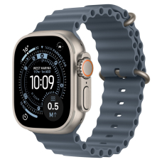 Apple Watch Ultra 3 (2025) 49mm Titanium Case / Blue Ocean Band