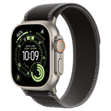 Apple Watch Ultra 3 (2025) 49mm Titanium Case / Black Charcoal Trail Loop