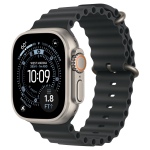 Apple Watch Ultra 3 (2025) 49mm Titanium Case / Black Ocean Band