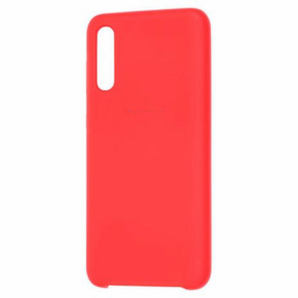Чехол Galaxy A30S/A50 Silicone Cover Red Red (Красный)