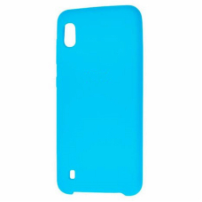 Чехол-накладка A10 Silicone Cover Light Blue